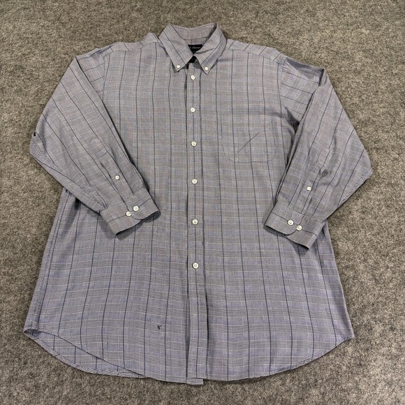 Ralph Lauren Other - Ralph Lauren Purple‎ Label Dress Shirt Mens Large Blue Plaid Button Down Italy